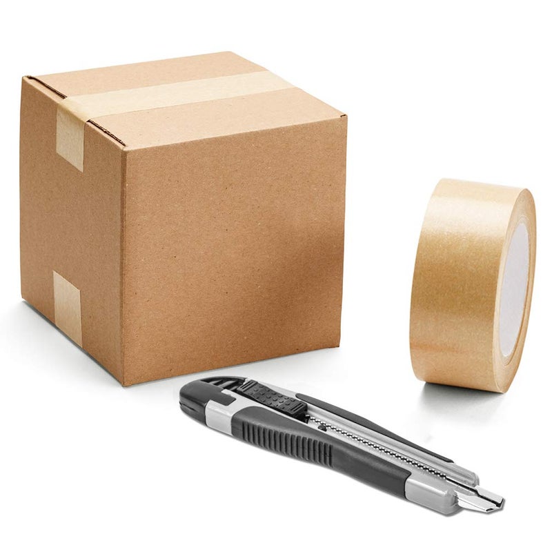 ZBEIVAN Small Cardboard Shipping Boxes Mailers 5x5x5 inches Corrugated Packing Storage Cube Kraft Mailing Box, Pack of 25 - Image 5